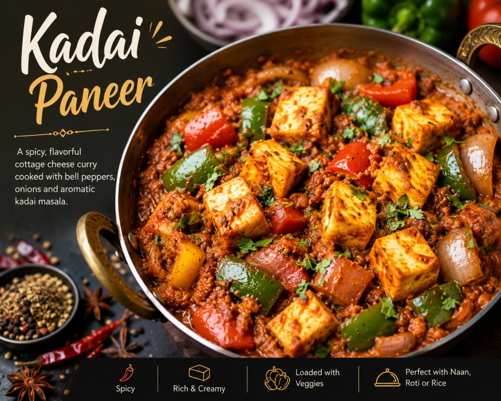 how to make kadai paneer